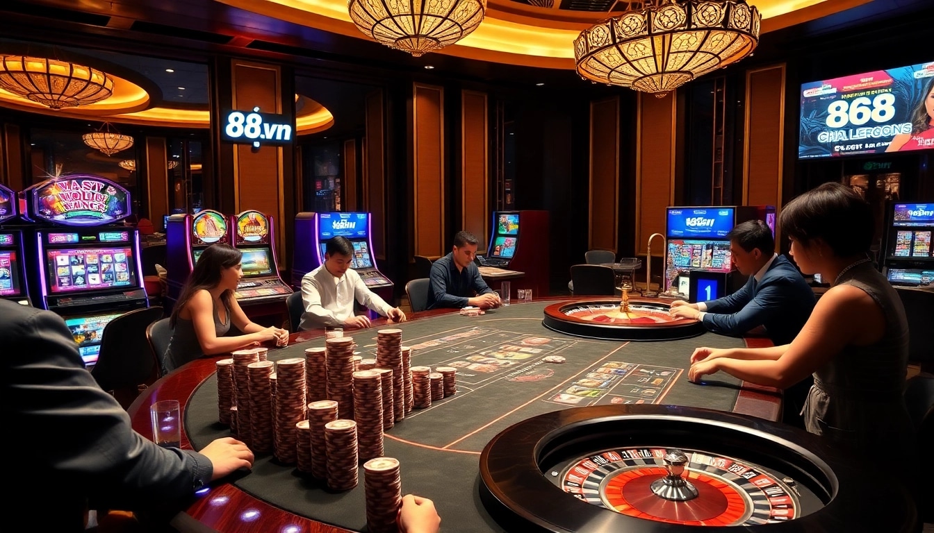Experience top-tier gaming at nhà cái 88vn with exciting poker and roulette gameplay.