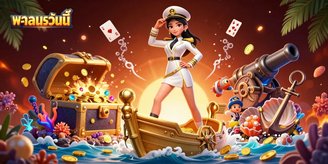 Experience thrilling sports betting action with ผลบอลวันนี้ showcased in a vibrant 3D casino scene filled with energy.
