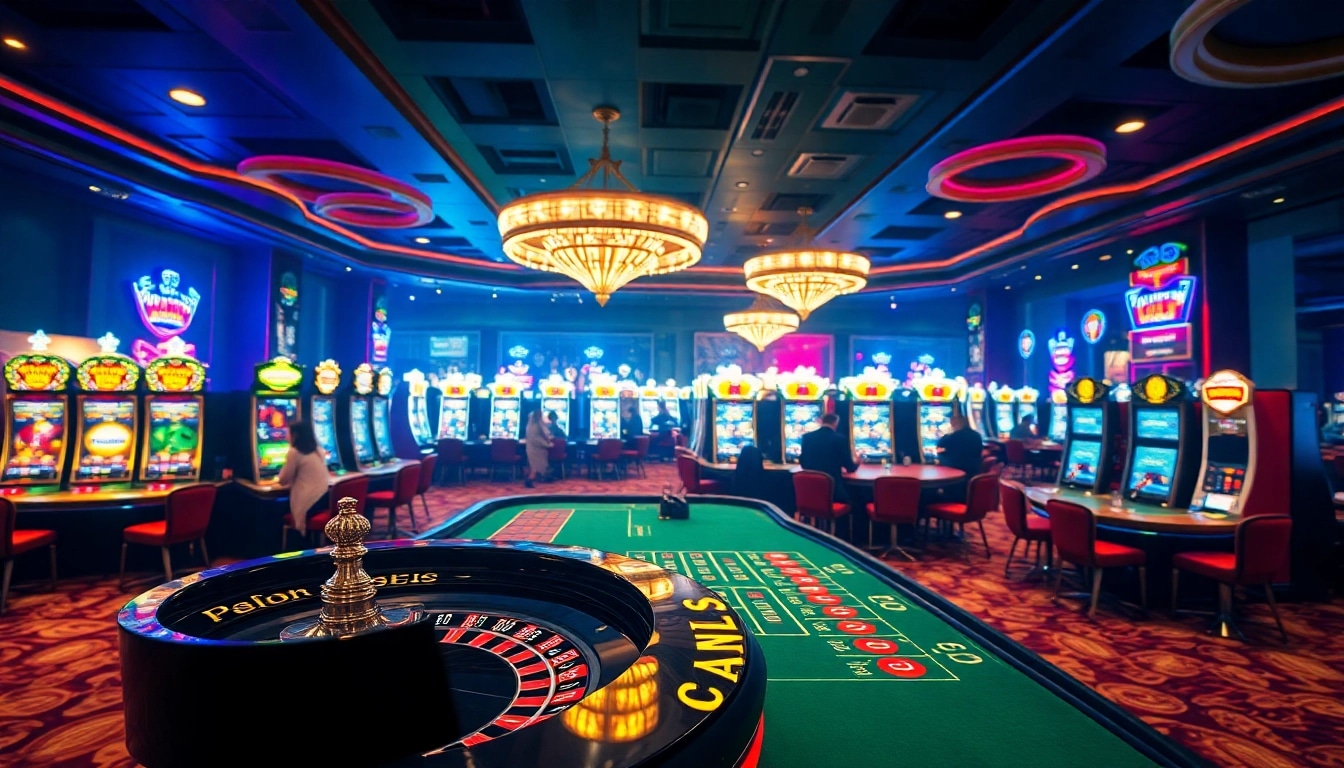 Experience the excitement of gambling at Hit Club with vibrant tables and lively players.