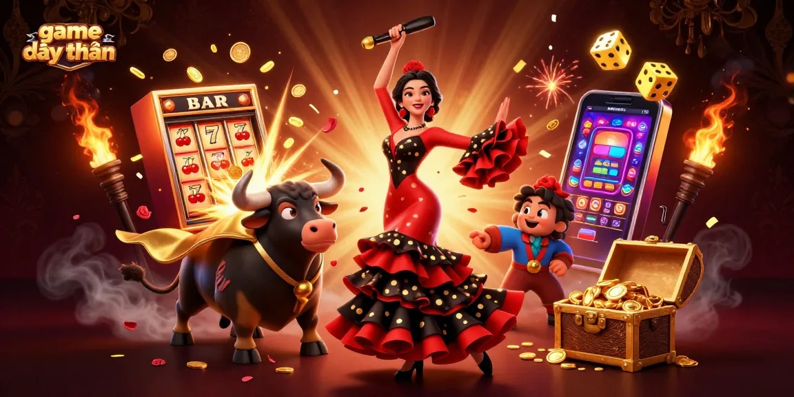 Experience game đổi thưởng excitement with 3D casino themes of colorful characters and symbols.