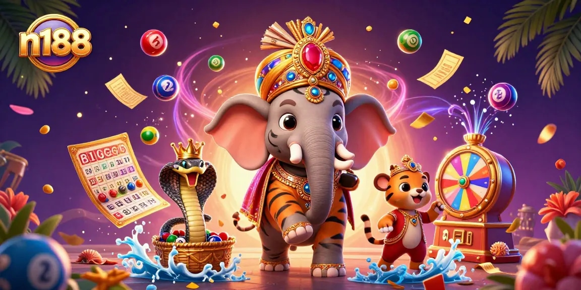 Experience thrilling wins at n188 with vibrant casino visuals and dynamic gaming elements.