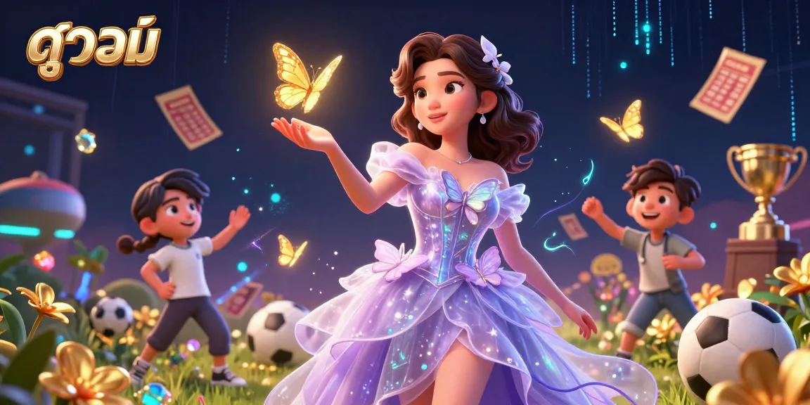 Experience top sports betting action with ดูบอล in an engaging 3D illustration featuring interactive betting elements.