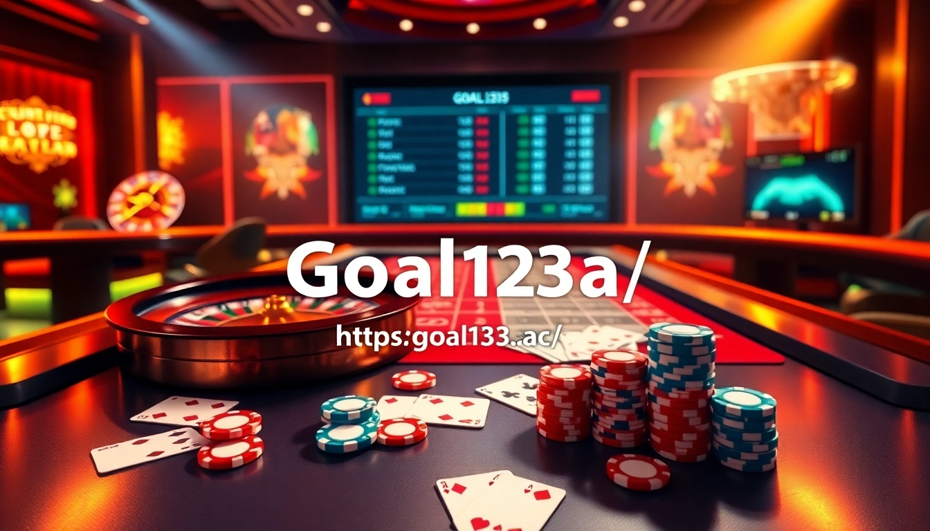 Experience online gambling thrills at https://goal123.ac/ with vibrant casino tables and real-time betting.