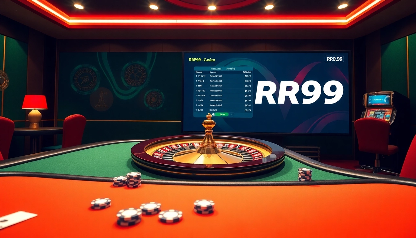 Engaging gambling experience with casino elements highlighting https://rr99.it.com/ for online betting enthusiasts.
