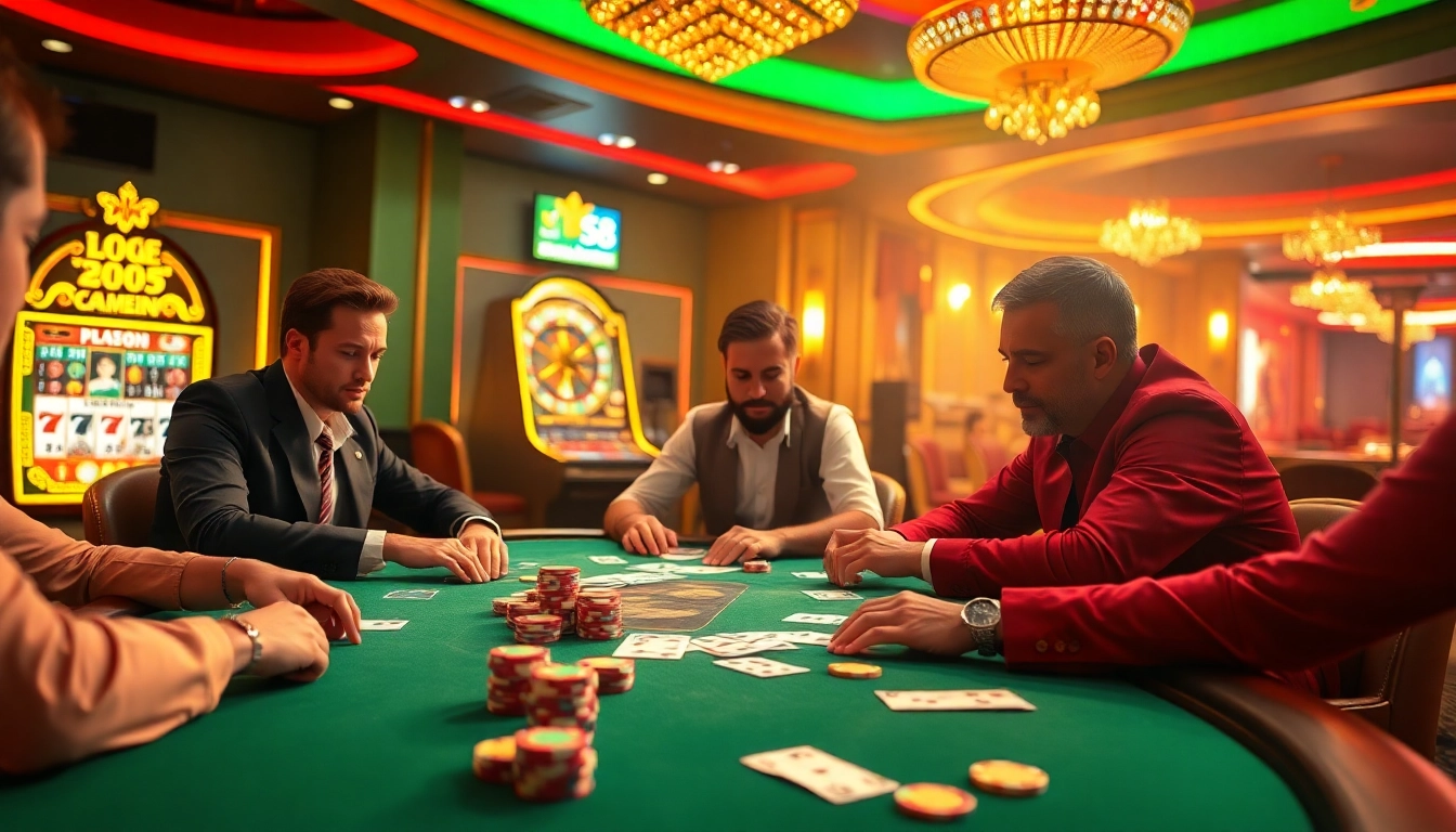 Engage in thrilling poker gameplay at the S8 casino table, featuring vibrant chips and cards for expert gamblers.