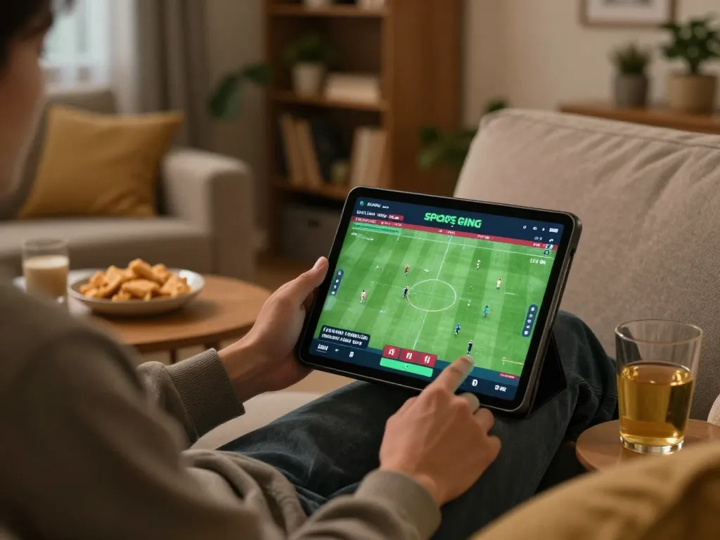Engaging in sports betting on https://uk88.ru.com/ from a comfortable home setting with a tablet