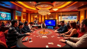 Players immerse in an exciting game at the luxurious WW88 casino table.
